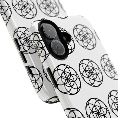 Seed Of Life Mandala Pattern Cell Phone Case