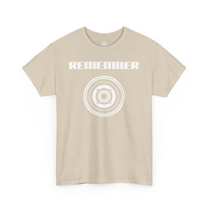 Inspirational Unisex Heavy Cotton Tee - "Remember" Graphic Shirt GO