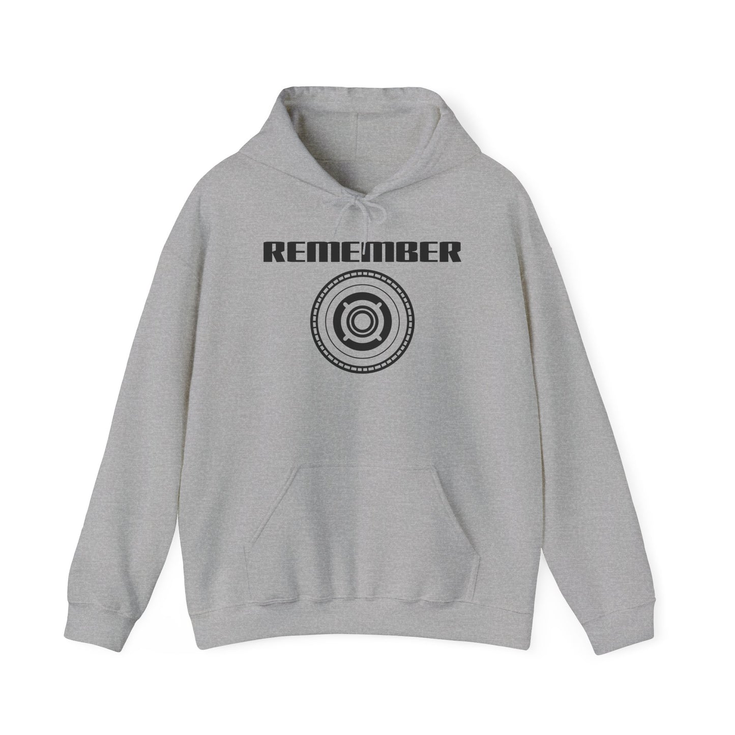 Remember Graphic Unisex Hoodie – Cozy Oversized Sweatshirt for Everyone