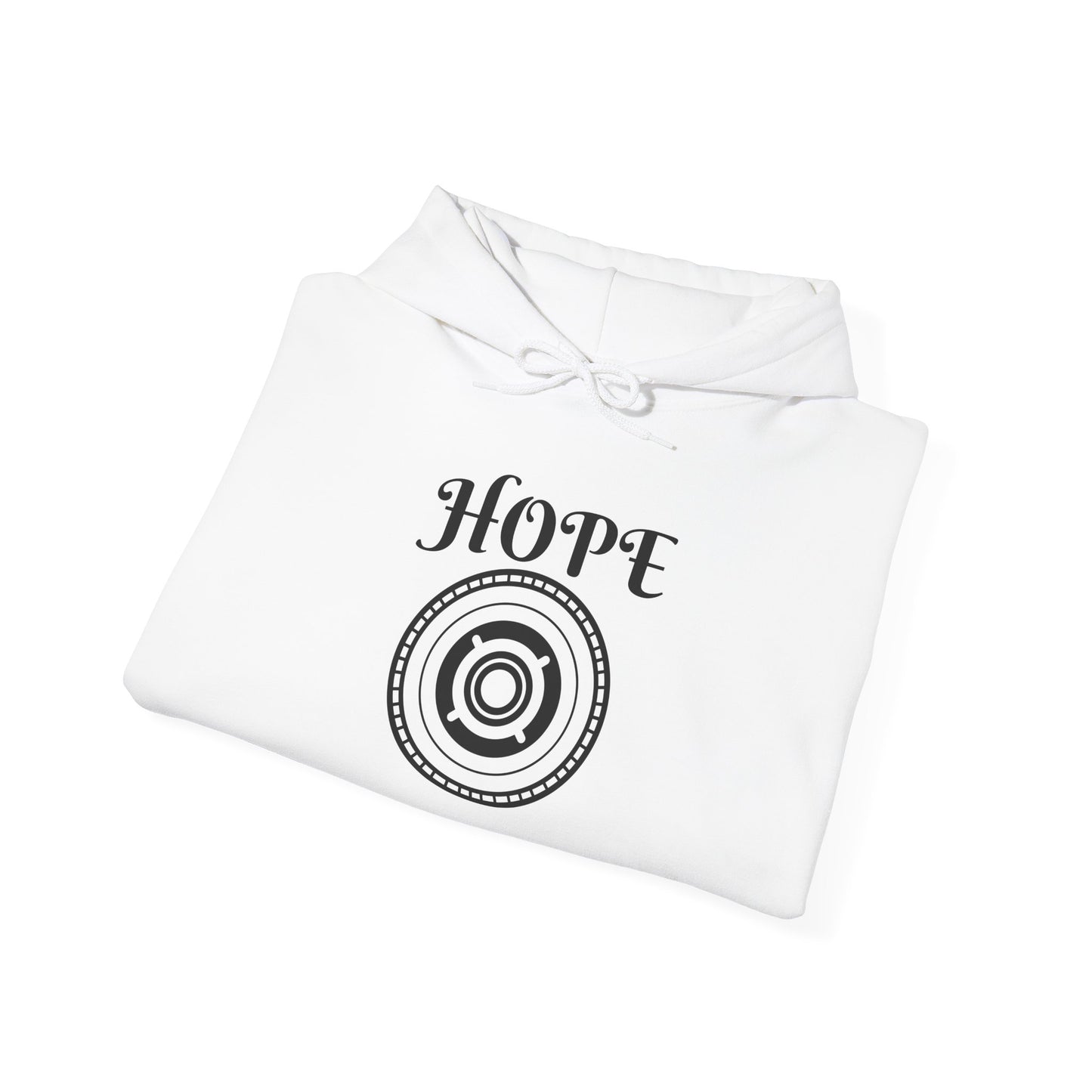 Hope Unisex Heavy Blend™ Hooded Sweatshirt - Inspirational 'HOPE' Design