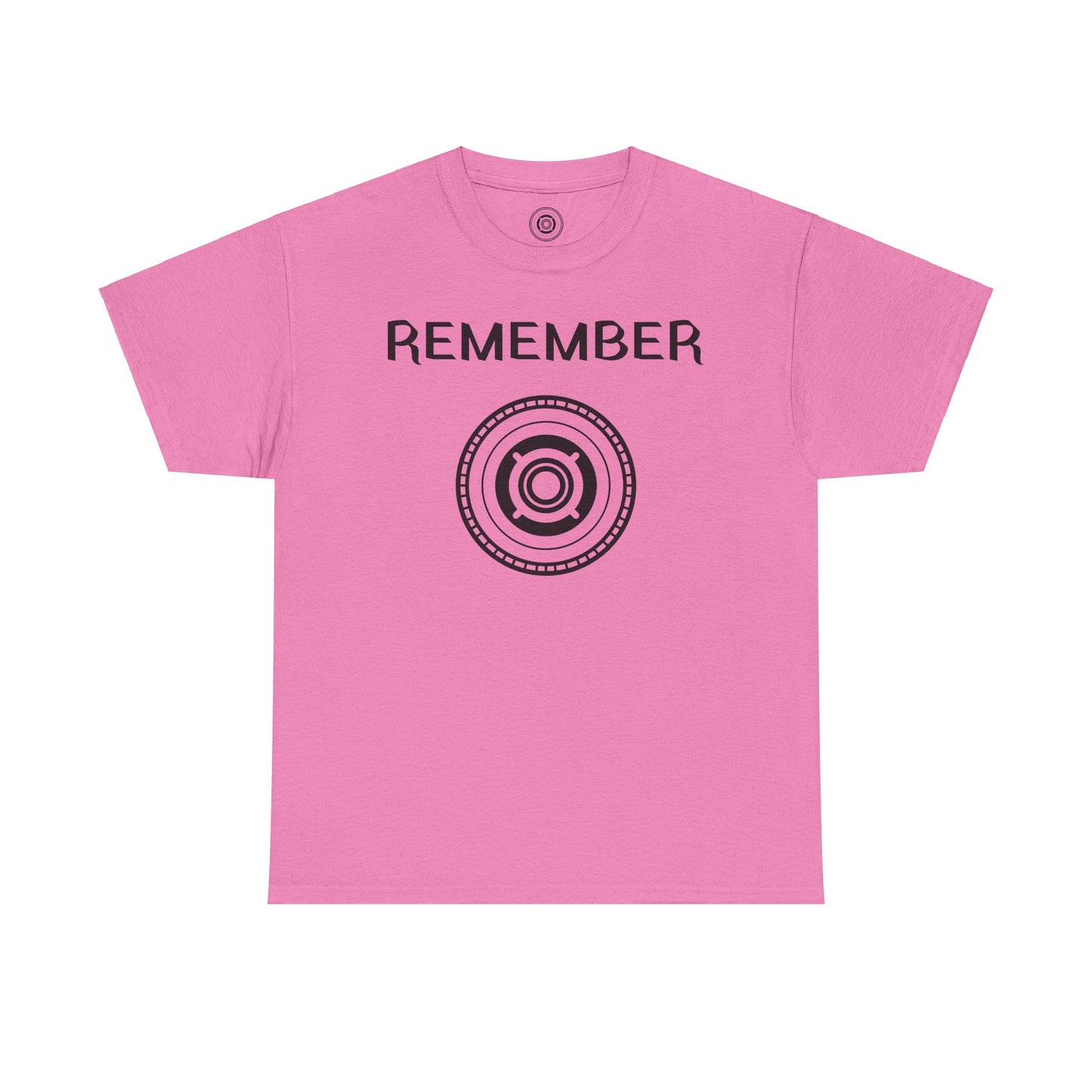 Inspirational Unisex Heavy Cotton Tee - "Remember" Graphic Shirt