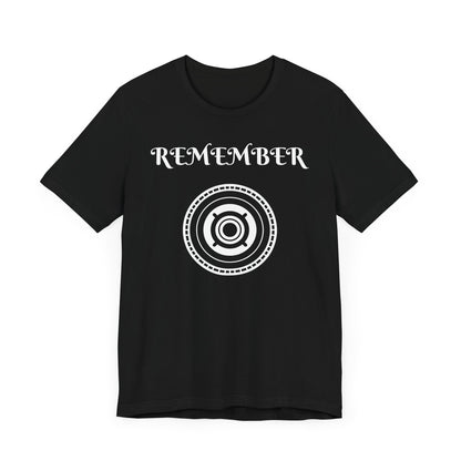 Remember Graphic Unisex Jersey Tee - Casual Reminder of Life's Moments