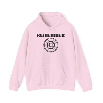 Remember Graphic Unisex Hoodie – Cozy Oversized Sweatshirt for Everyone