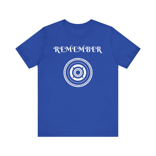 Remember Graphic Unisex Jersey Tee - Casual Reminder of Life's Moments