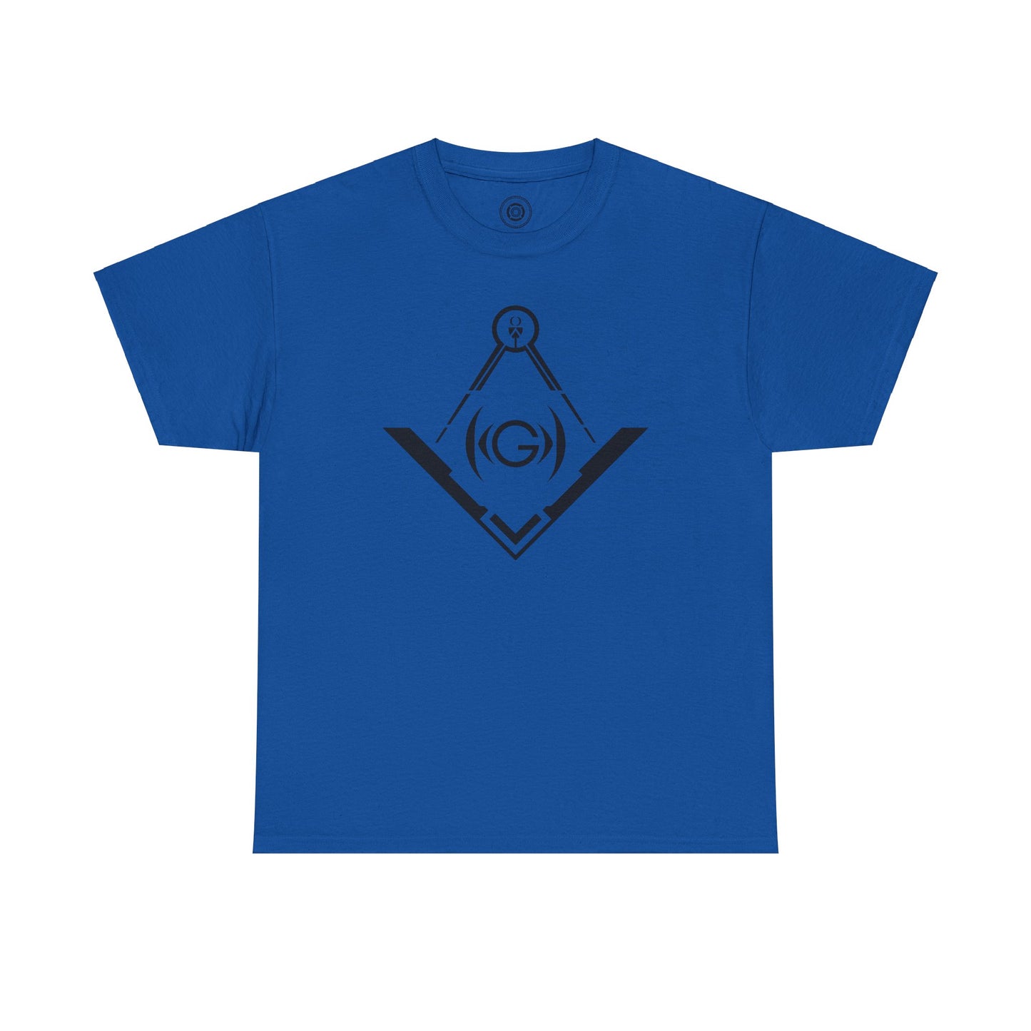 Masonic Inspired Unisex Heavy Cotton Tee - Modern Art Design