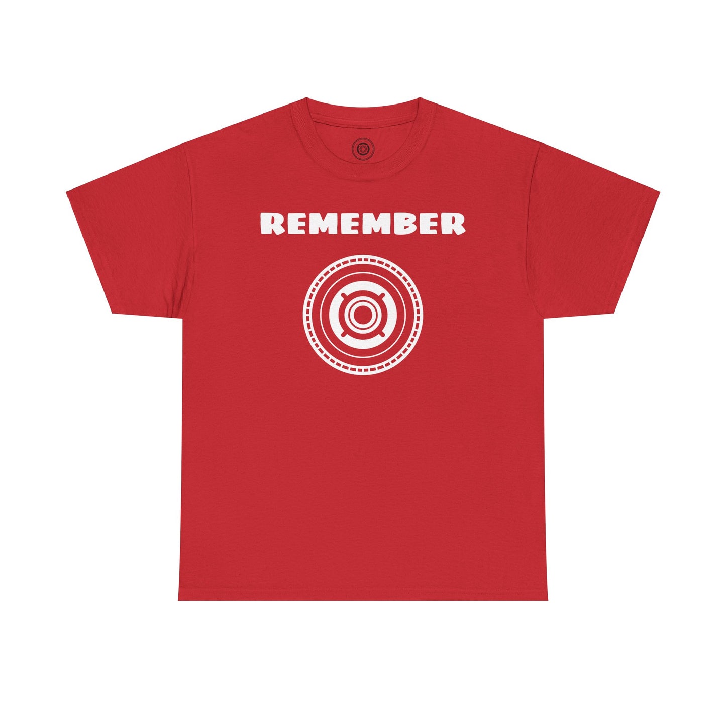 Inspirational Unisex Heavy Cotton Tee - "Remember" Graphic Shirt SIG