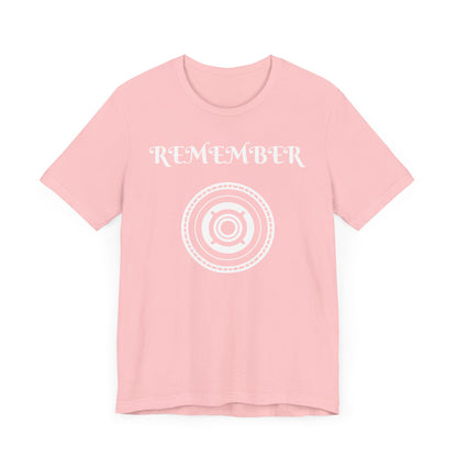 Remember Graphic Unisex Jersey Tee - Casual Reminder of Life's Moments