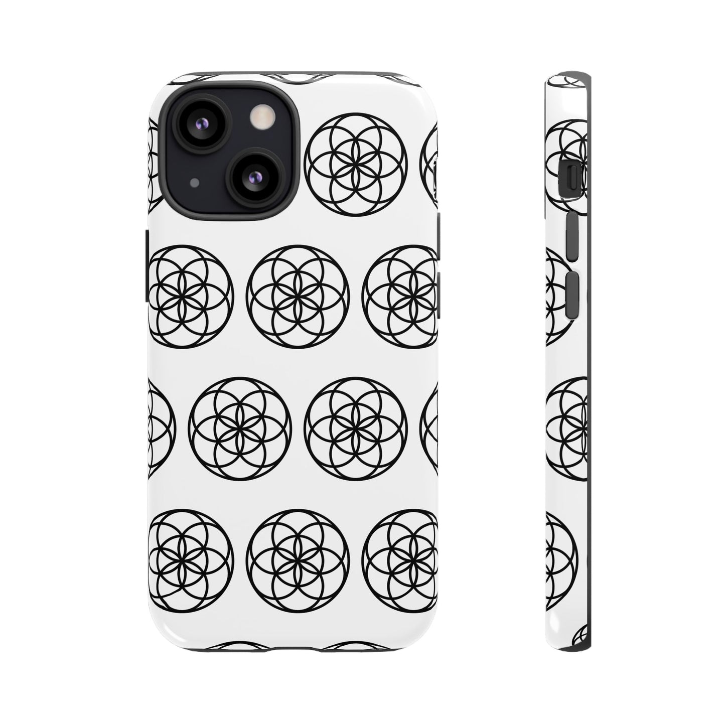 Seed Of Life Mandala Pattern Cell Phone Case