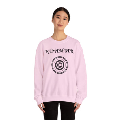 Remember Graphic Unisex Crewneck Sweatshirt - Cozy Casual Wear