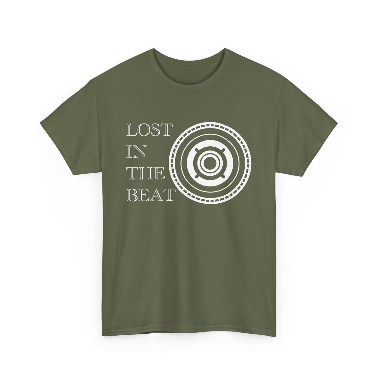 Musician Tee - Lost in the Beat Unisex Heavy Cotton Shirt