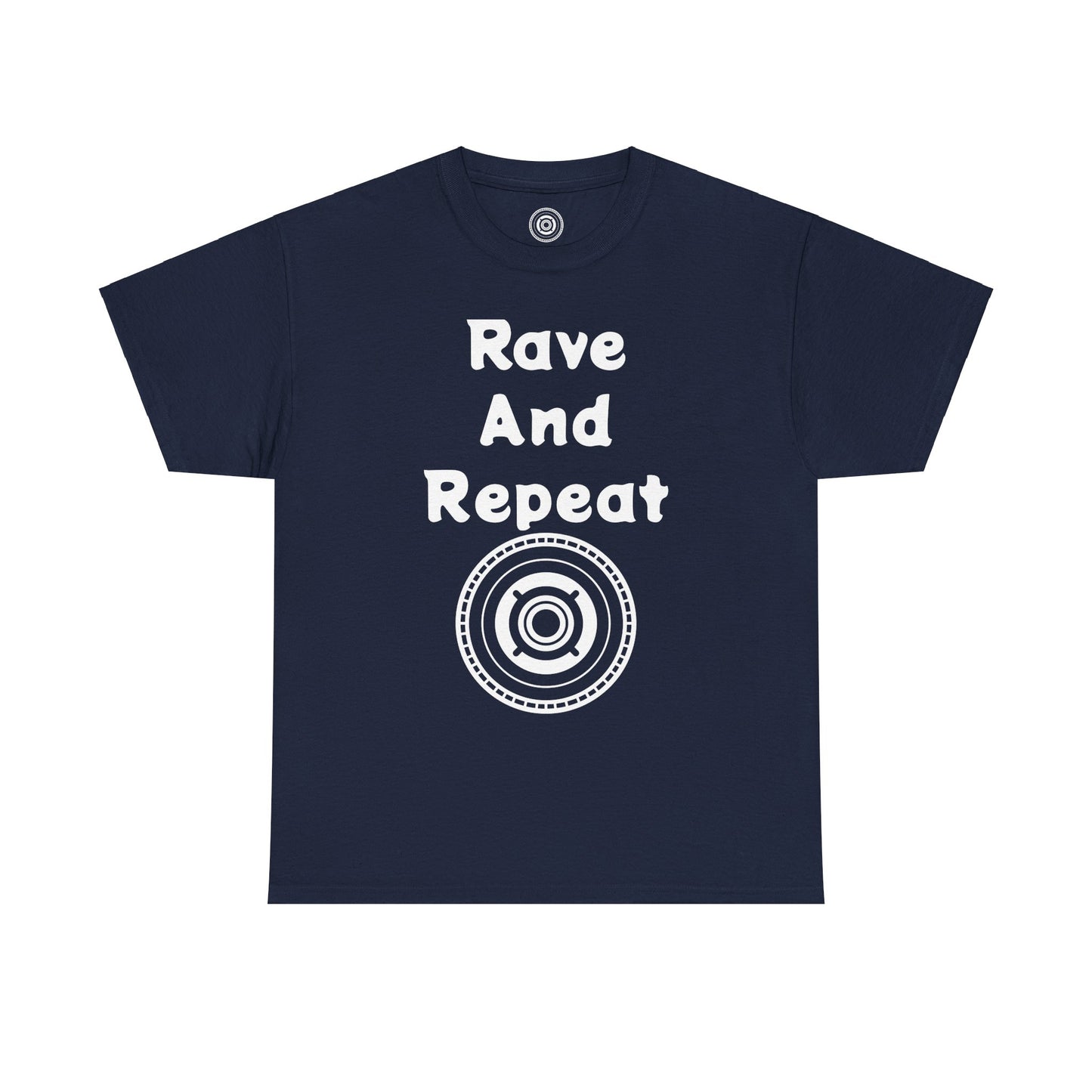 Rave And Repeat Unisex Heavy Cotton Tee - Perfect for Party Lovers