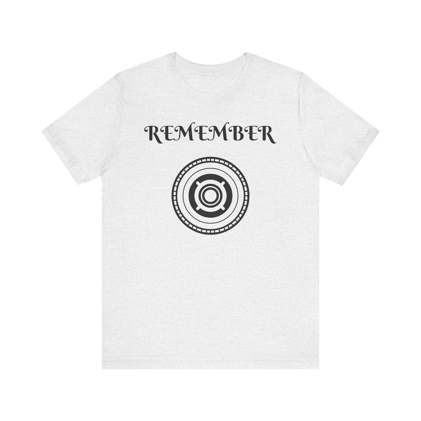 Remember Graphic Unisex Jersey Tee - Casual Reminder of Life's Moments