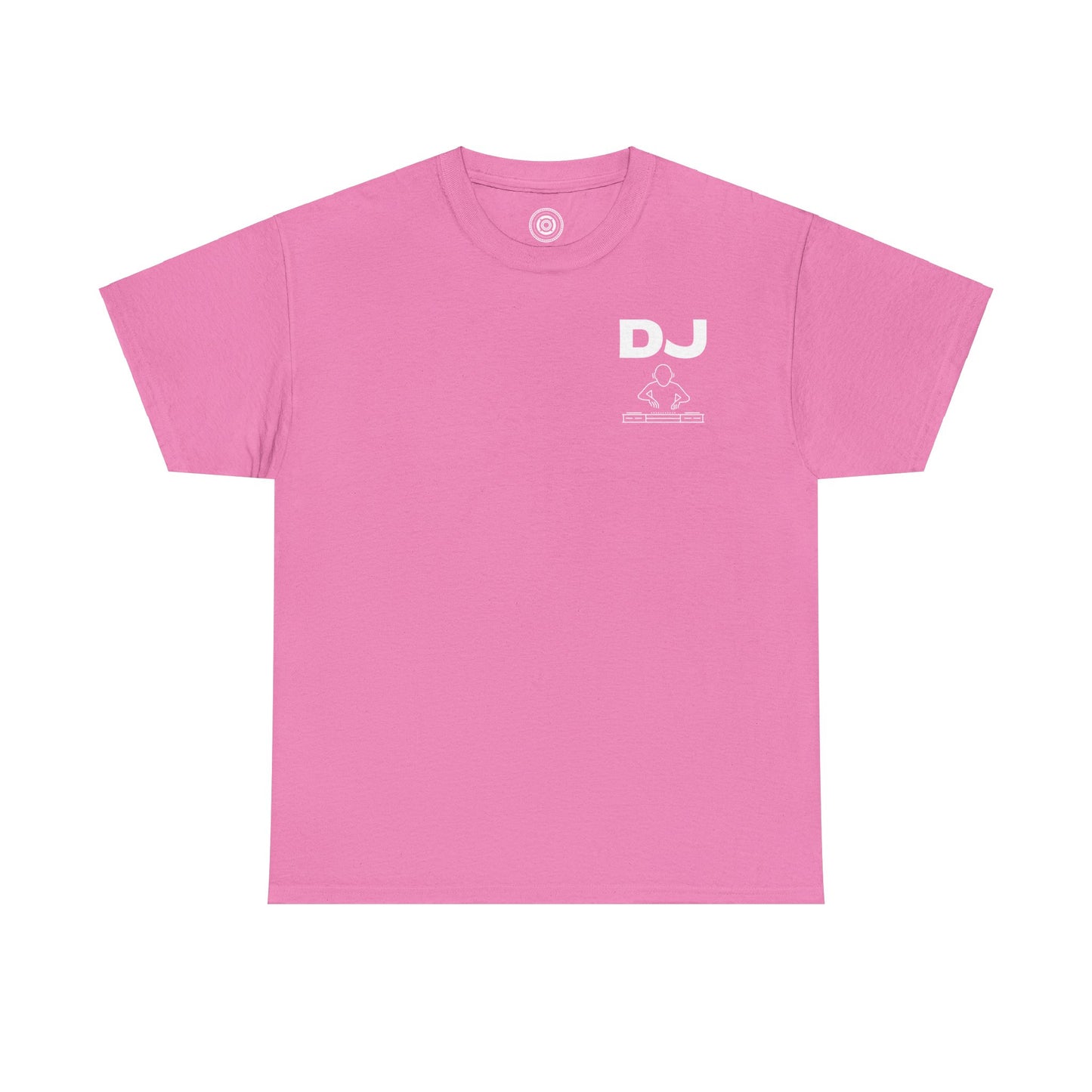 DJ And Logo On Chest White Lettering