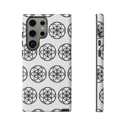 Seed Of Life Mandala Pattern Cell Phone Case