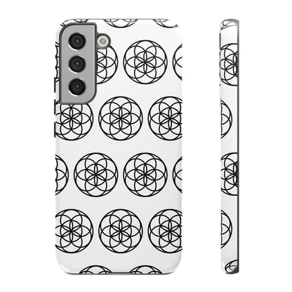 Seed Of Life Mandala Pattern Cell Phone Case