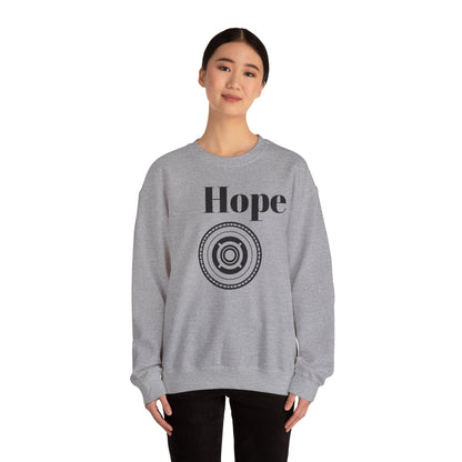 Unisex Heavy Blend™ Crewneck Sweatshirt - 'Hope' Inspirational Design