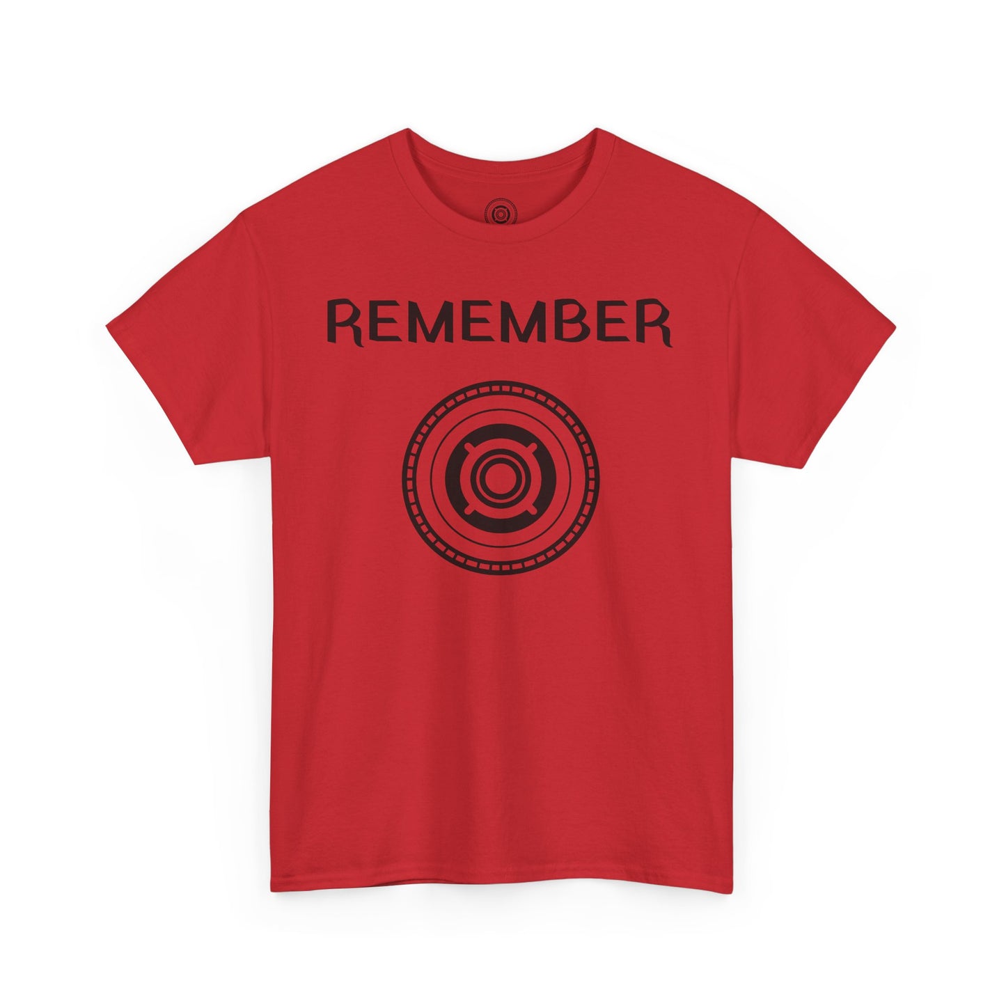 Inspirational Unisex Heavy Cotton Tee - "Remember" Graphic Shirt