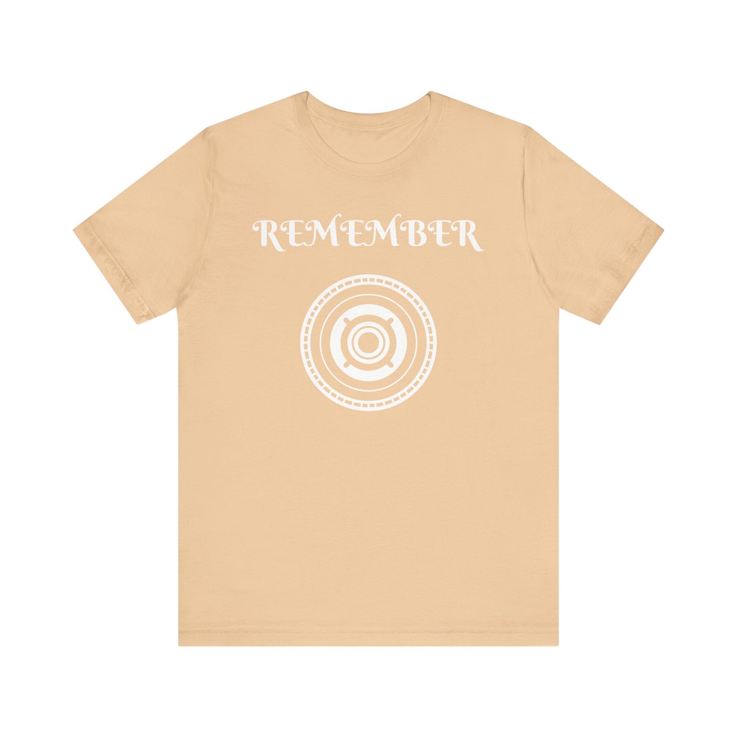 Remember Graphic Unisex Jersey Tee - Casual Reminder of Life's Moments