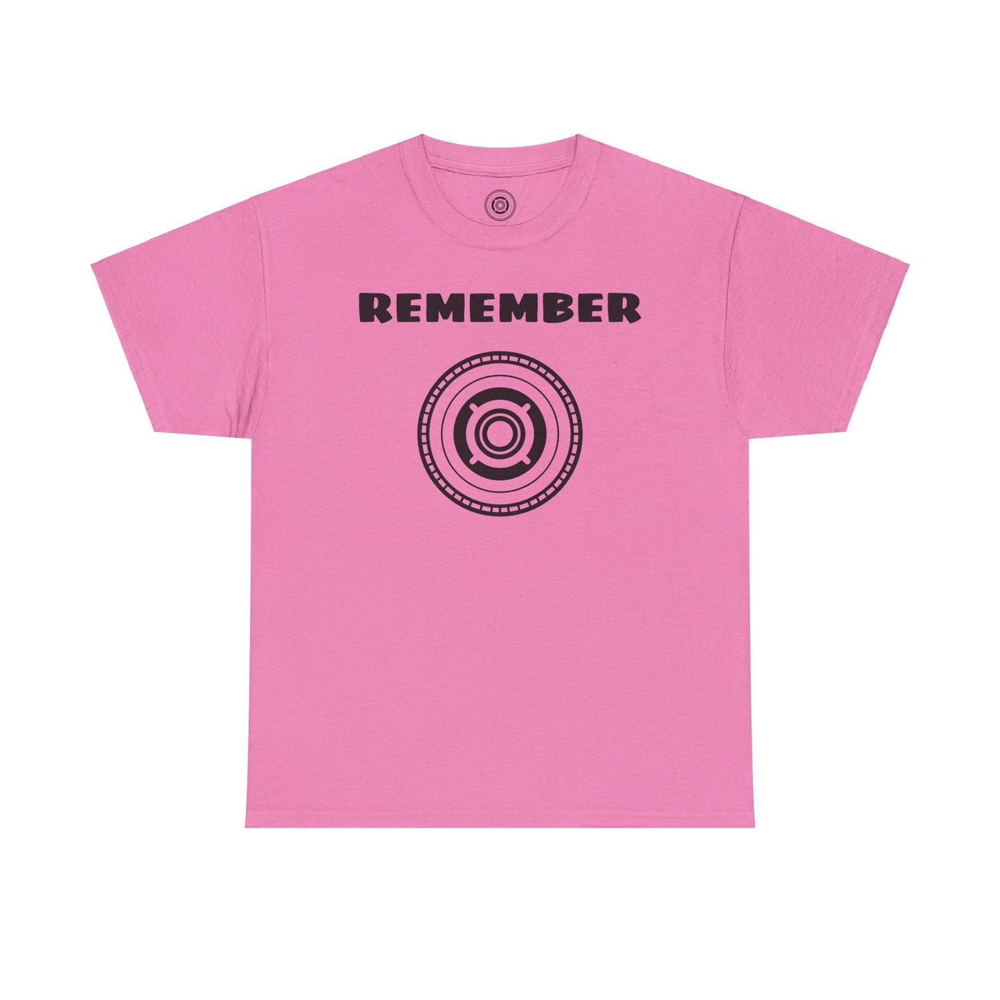 Inspirational Unisex Heavy Cotton Tee - "Remember" Graphic Shirt SIG