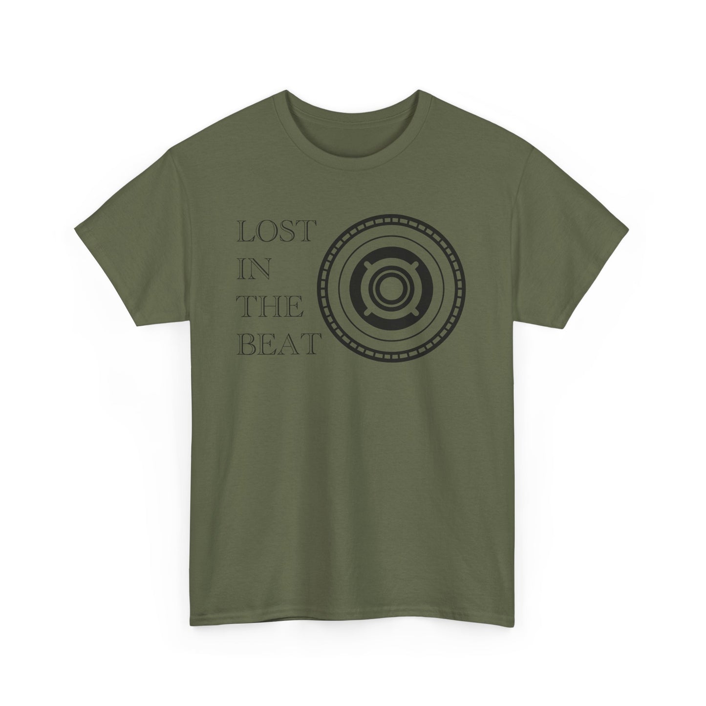 Musician Tee - Lost in the Beat Unisex Heavy Cotton Shirt