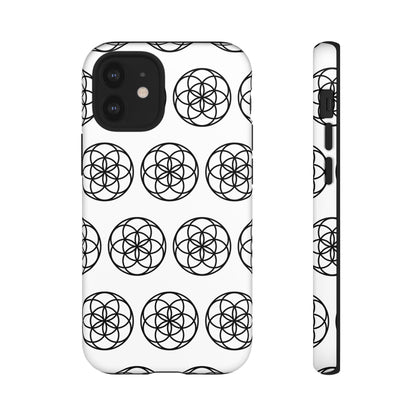 Seed Of Life Mandala Pattern Cell Phone Case