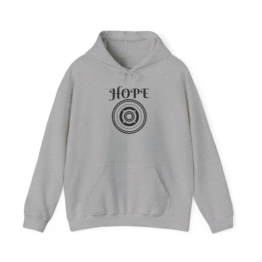 Hope Unisex Heavy Blend™ Hooded Sweatshirt - Inspirational 'HOPE' Design