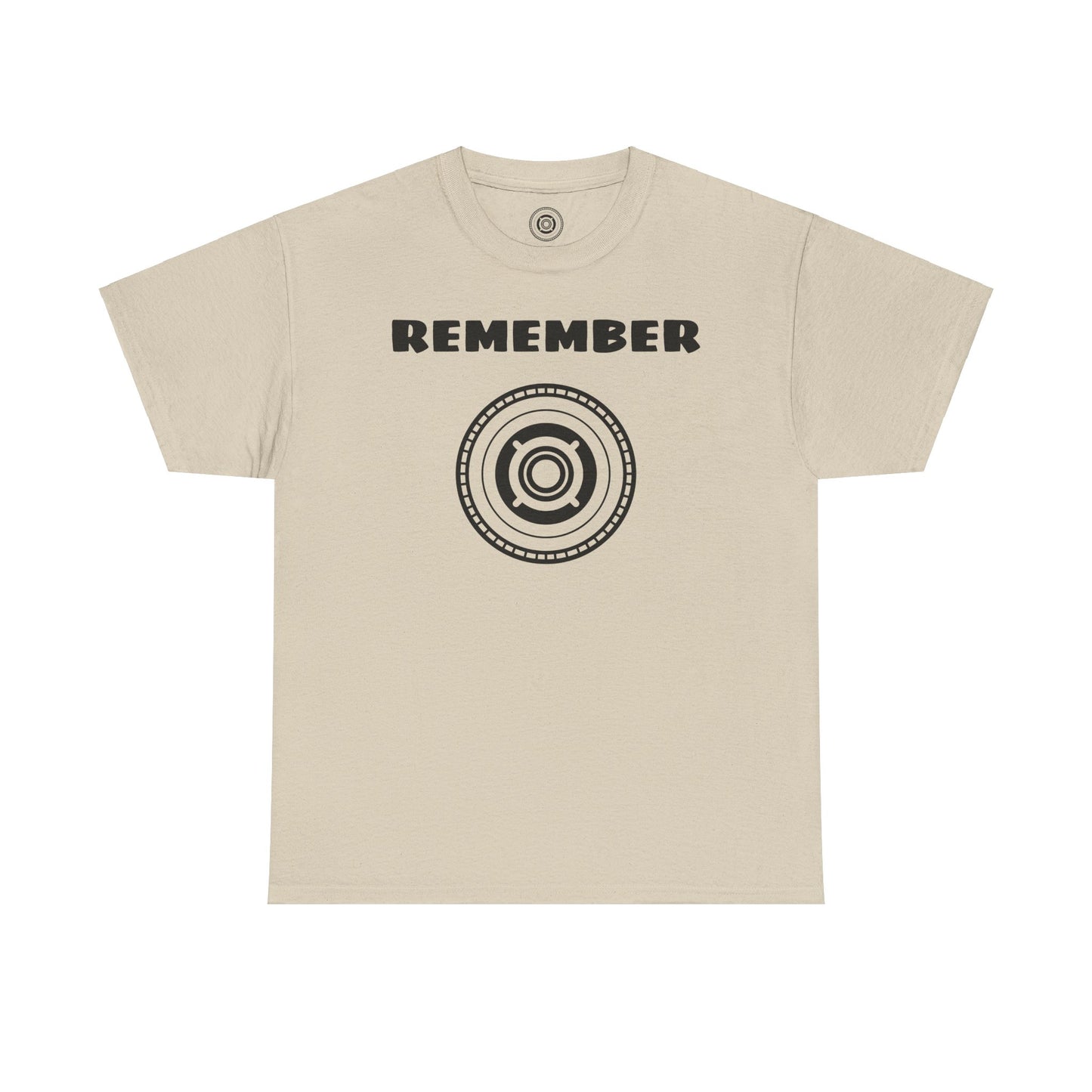 Inspirational Unisex Heavy Cotton Tee - "Remember" Graphic Shirt SIG