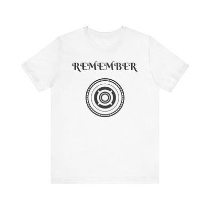 Remember Graphic Unisex Jersey Tee - Casual Reminder of Life's Moments