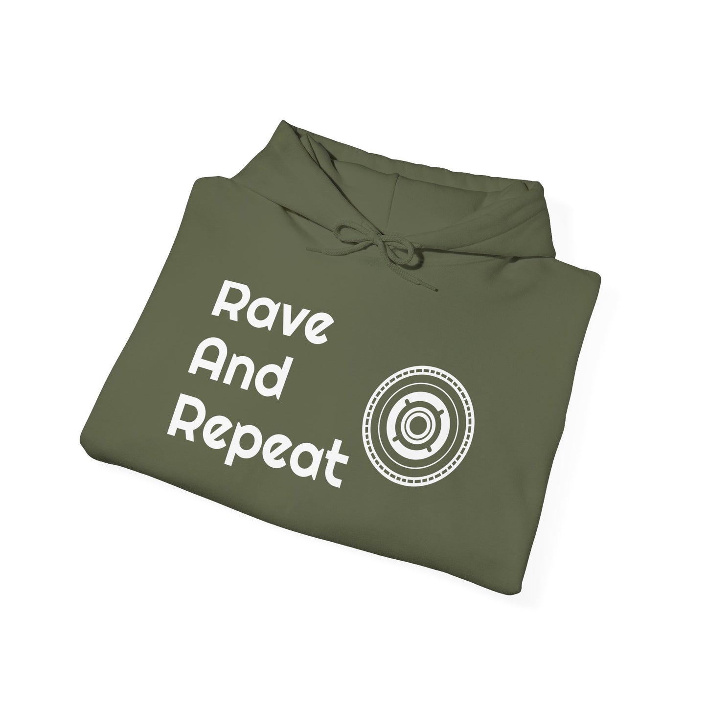 Copy of Rave And Repeat Unisex Heavy Blend Hoodie | Perfect for Music Festivals & Casual Wear