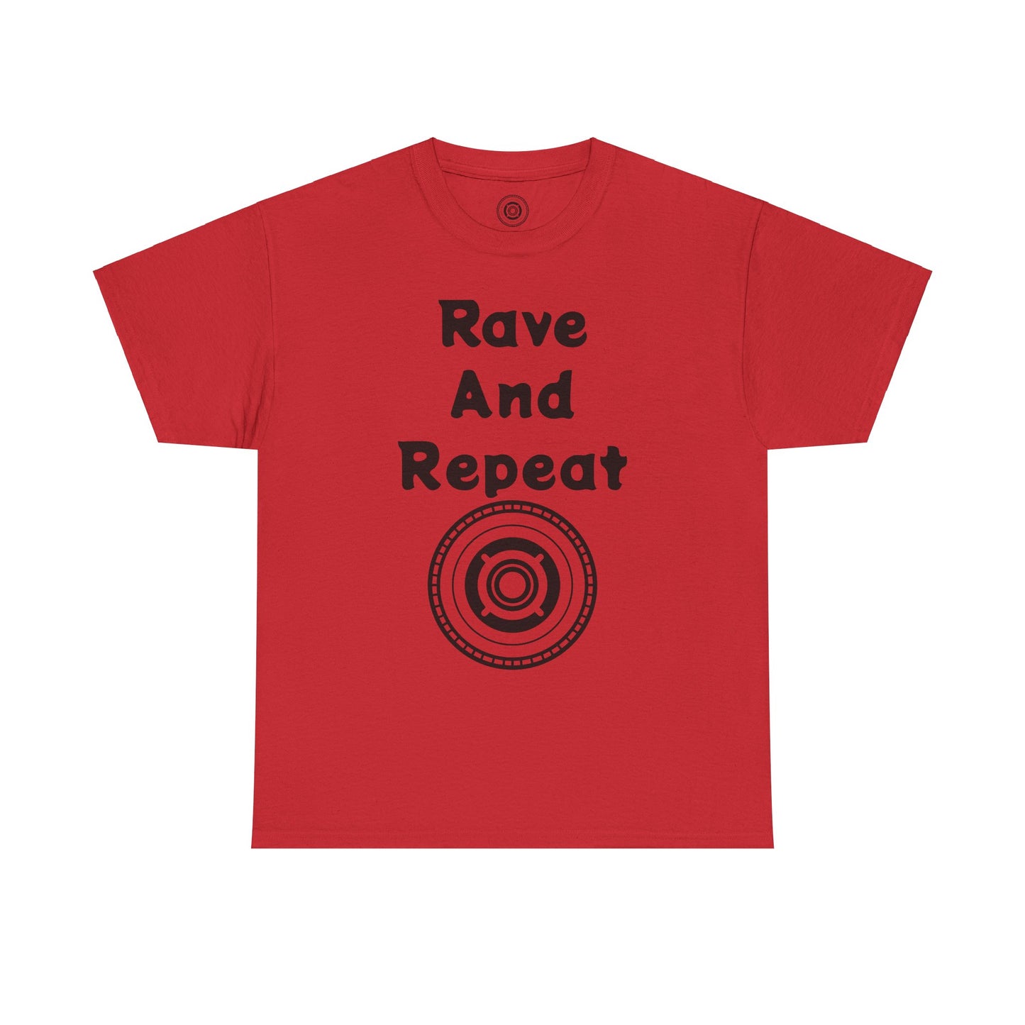 Rave And Repeat Unisex Heavy Cotton Tee - Perfect for Party Lovers