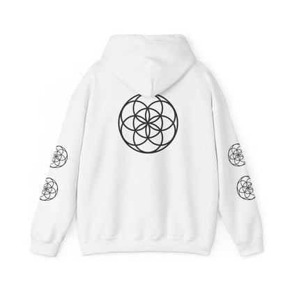 Seed of Life Mandala Hoodie All Around Print