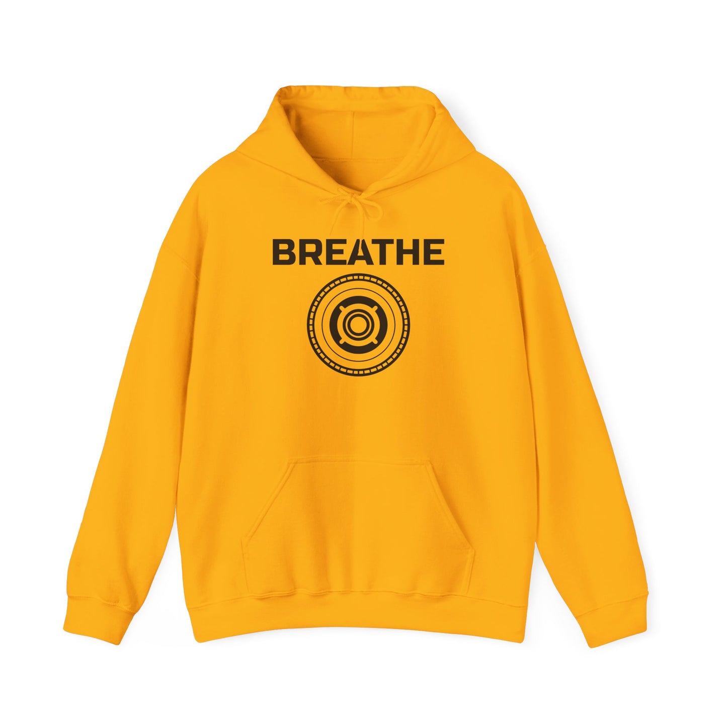 Breathe Graphic Unisex Hoodie - Relaxing Heavy Blend Sweatshirt