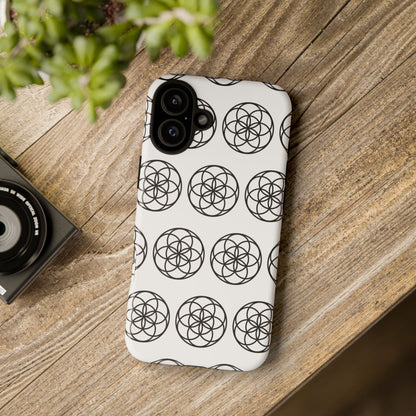 Seed Of Life Mandala Pattern Cell Phone Case