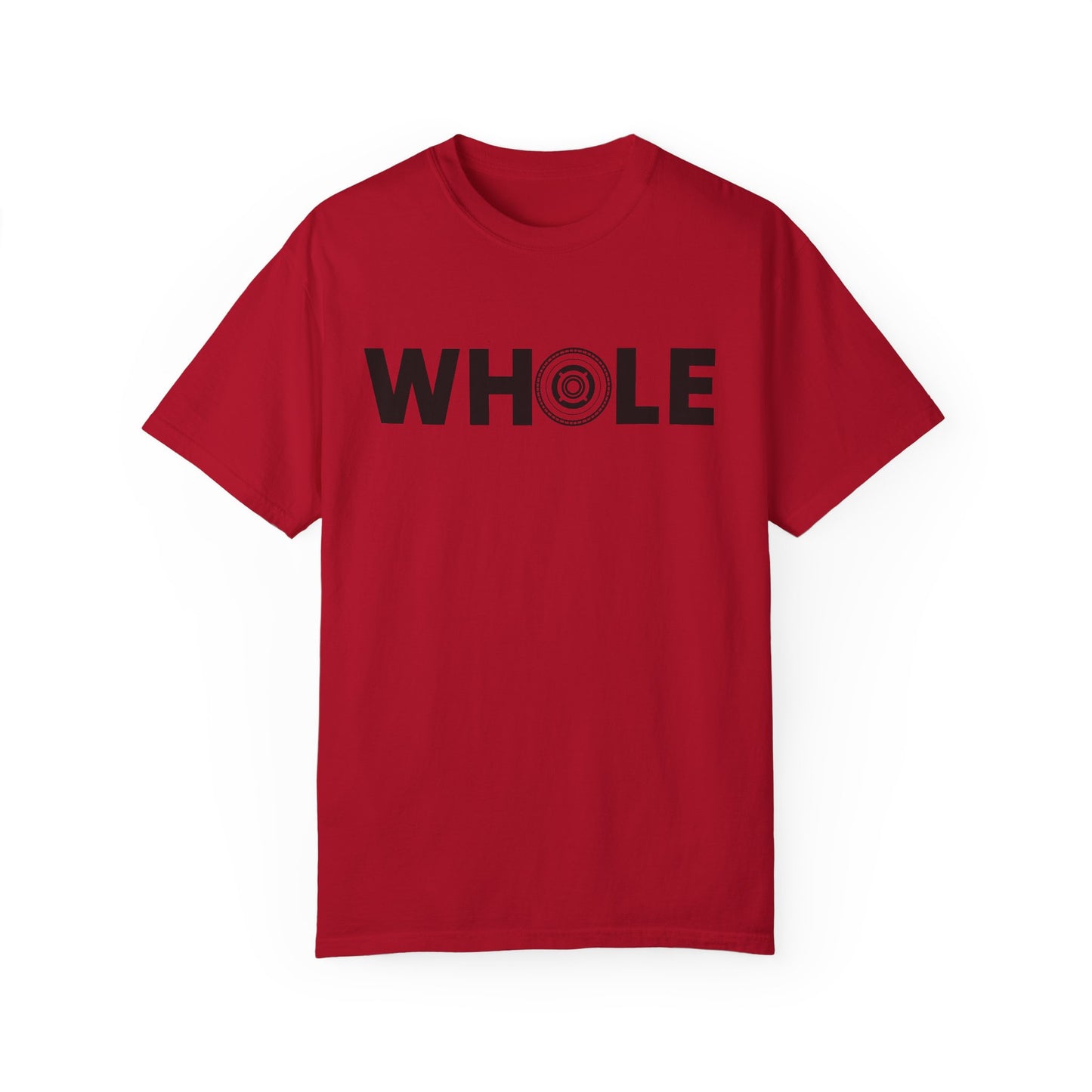 Unisex Whole T-Shirt - Inspirational Garment-Dyed Tee for Mindfulness and Wellbeing