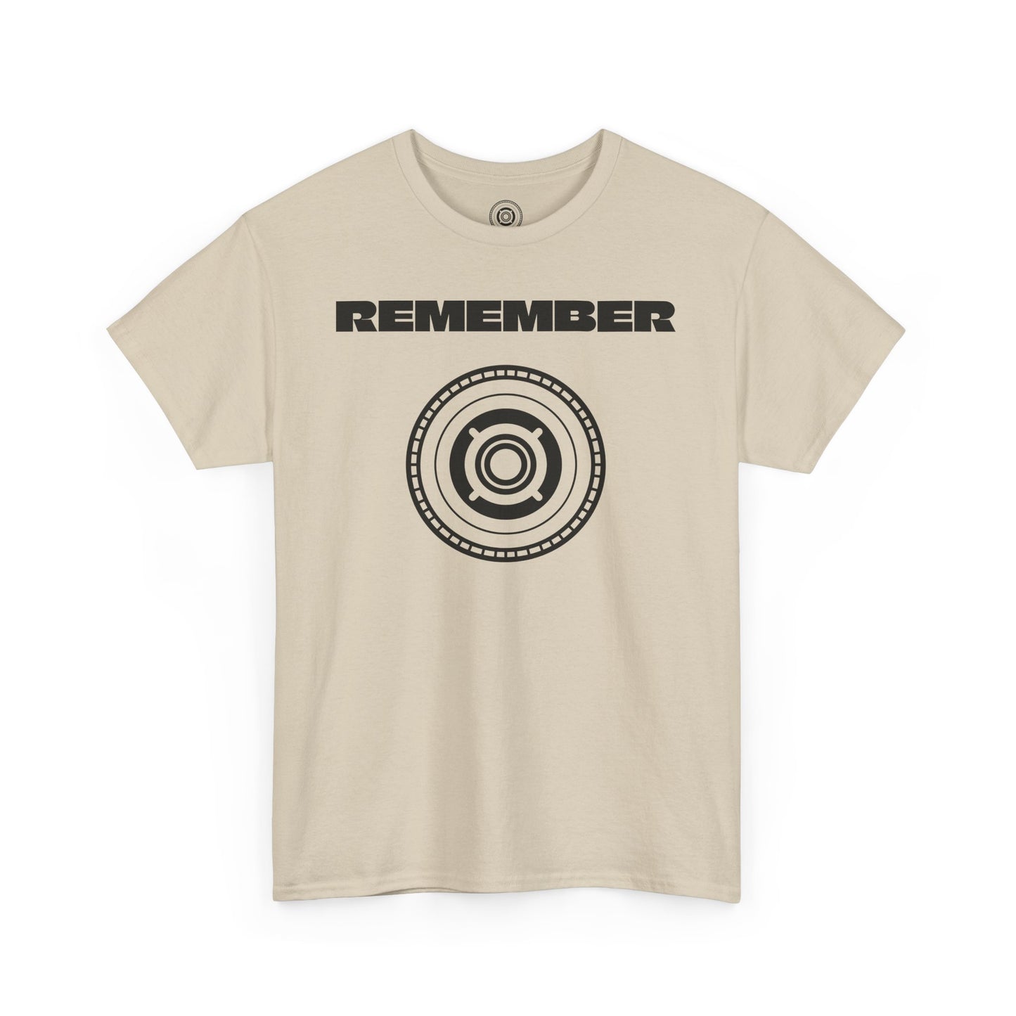 Inspirational Unisex Heavy Cotton Tee - "Remember" Graphic Shirt CC