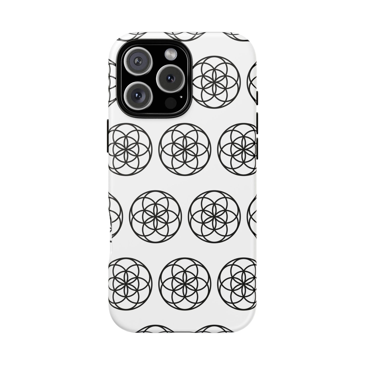 Seed Of Life Mandala Pattern Cell Phone Case