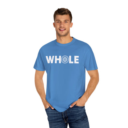 Unisex Whole T-Shirt - Inspirational Garment-Dyed Tee for Mindfulness and Wellbeing