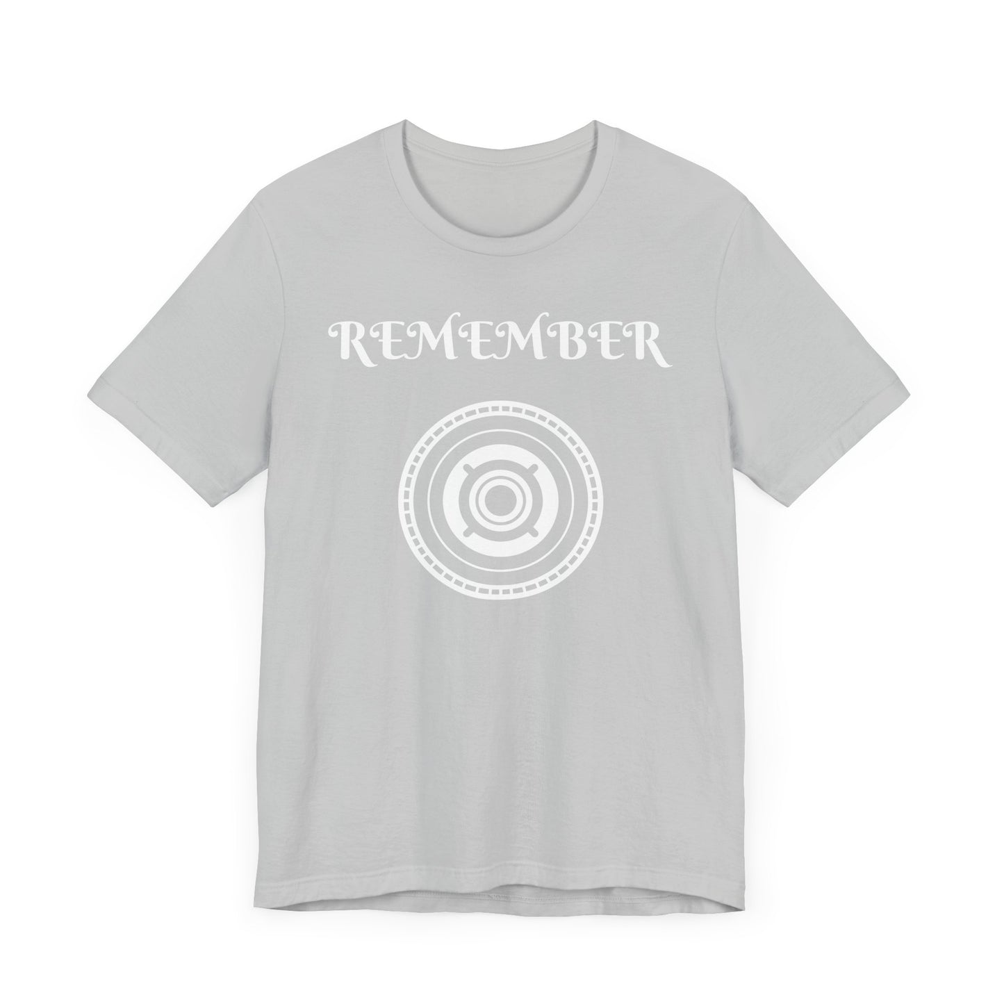 Remember Graphic Unisex Jersey Tee - Casual Reminder of Life's Moments