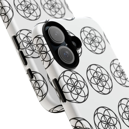 Seed Of Life Mandala Pattern Cell Phone Case