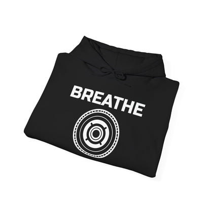 Breathe Graphic Unisex Hoodie - Relaxing Heavy Blend Sweatshirt