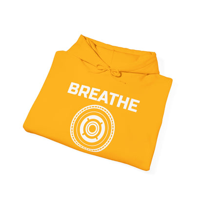 Breathe Graphic Unisex Hoodie - Relaxing Heavy Blend Sweatshirt