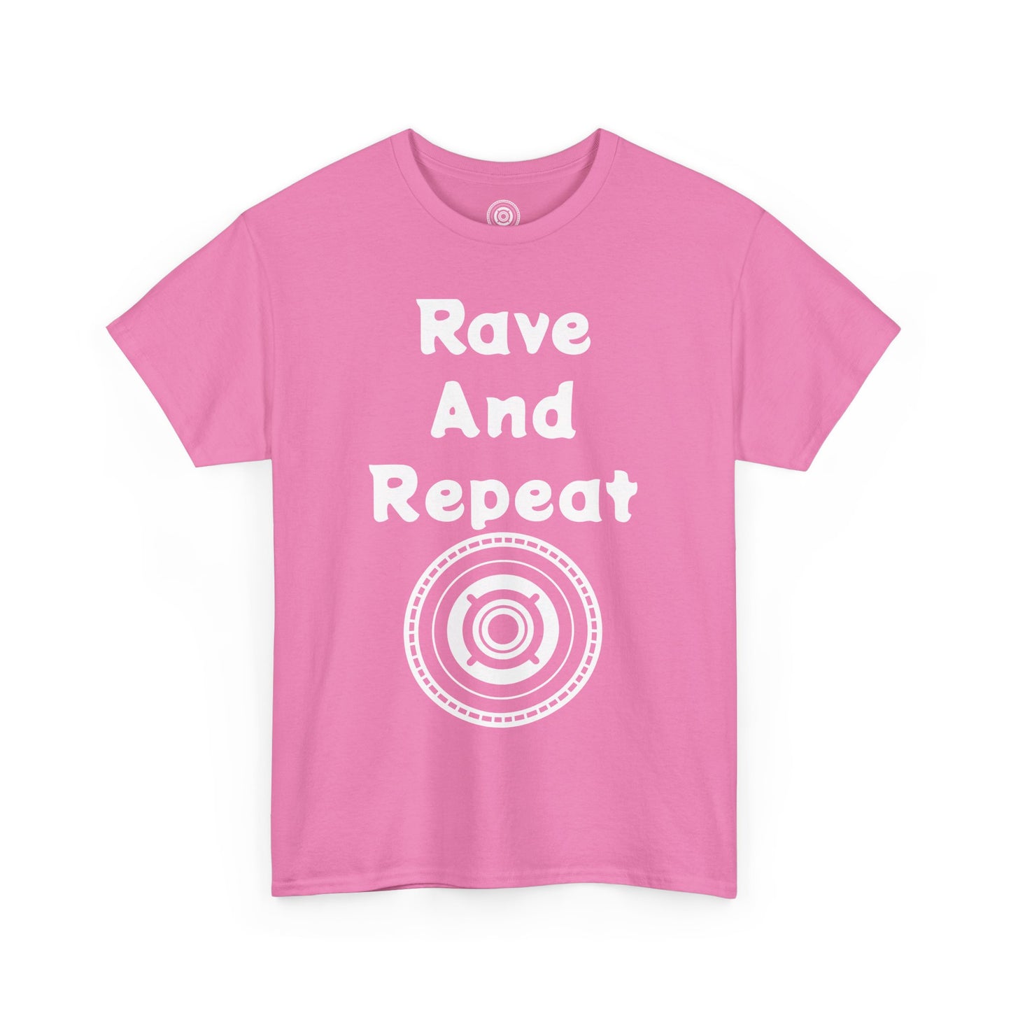 Rave And Repeat Unisex Heavy Cotton Tee - Perfect for Party Lovers