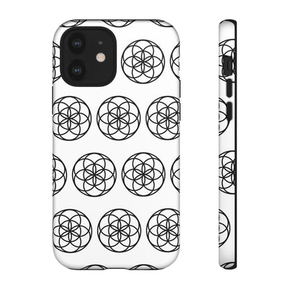 Seed Of Life Mandala Pattern Cell Phone Case