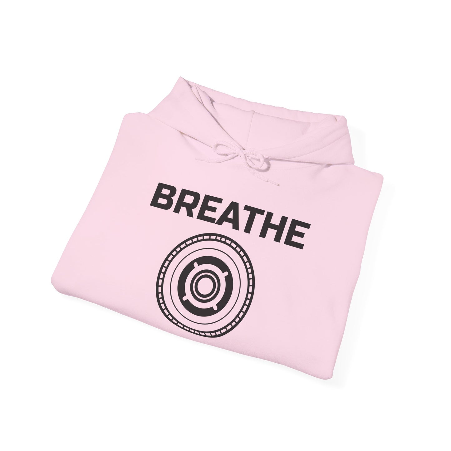 Breathe Graphic Unisex Hoodie - Relaxing Heavy Blend Sweatshirt