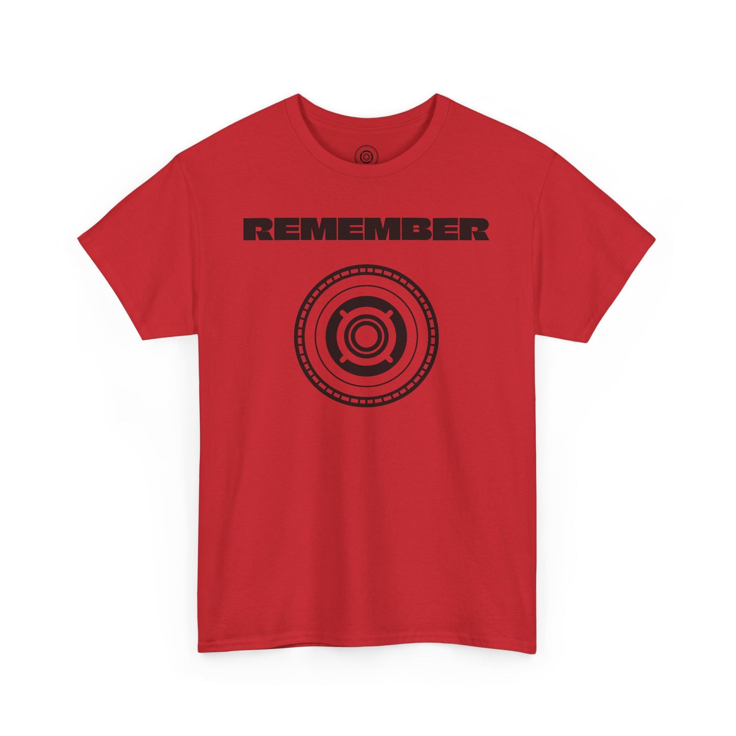 Inspirational Unisex Heavy Cotton Tee - "Remember" Graphic Shirt CC