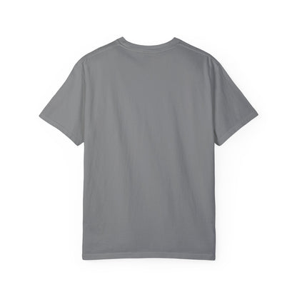 Garment-Dyed T-shirt - 'Spin, Scratch, Repeat' Fun Tee