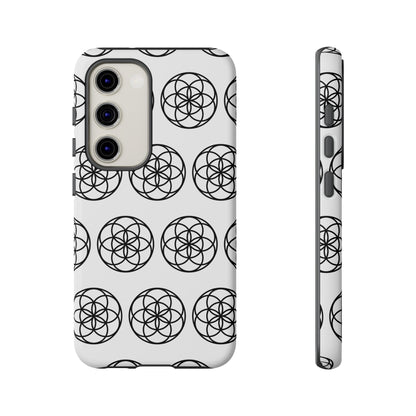 Seed Of Life Mandala Pattern Cell Phone Case