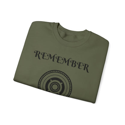 Remember Graphic Unisex Crewneck Sweatshirt - Cozy Casual Wear