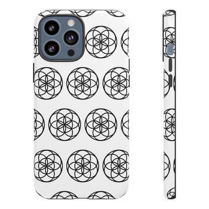 Seed Of Life Mandala Pattern Cell Phone Case