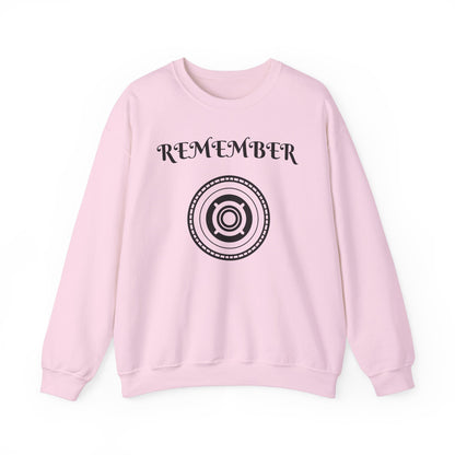 Remember Graphic Unisex Crewneck Sweatshirt - Cozy Casual Wear